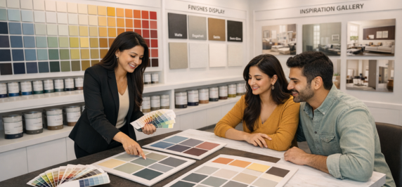 Visit a Sherkotti Paints Store