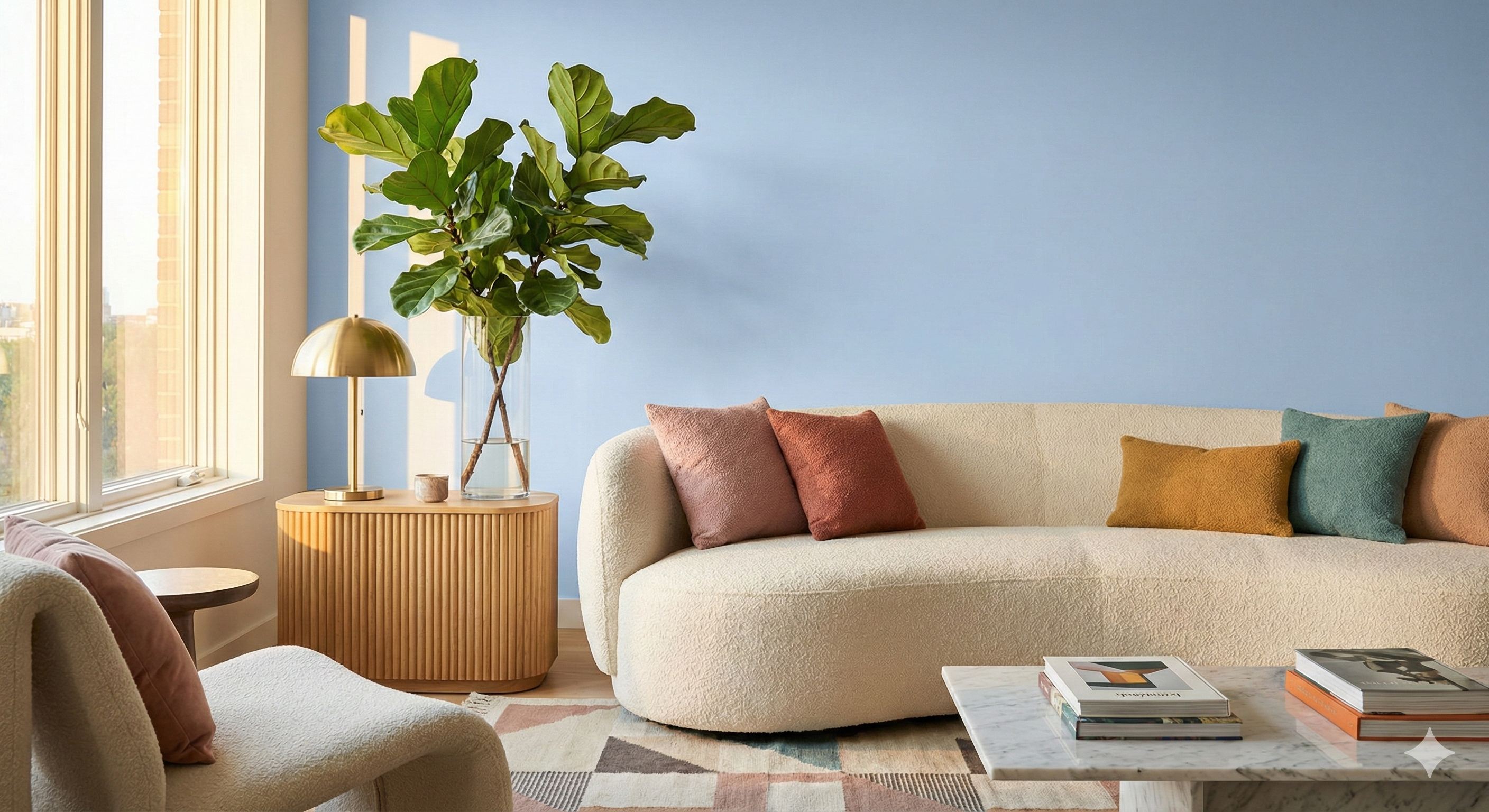 Modern colour interior